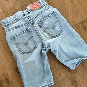 Kids vintage Levi’s denim shorts